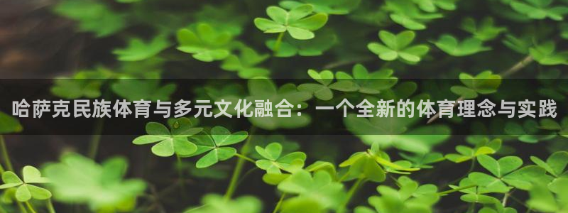 球王会体育：哈萨克民族体育与多元文化融合：一个全新的体育理念与实践