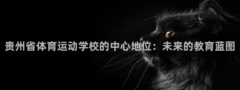 球王会体育：贵州省体育运动学校的中心地位：未来的教育蓝图