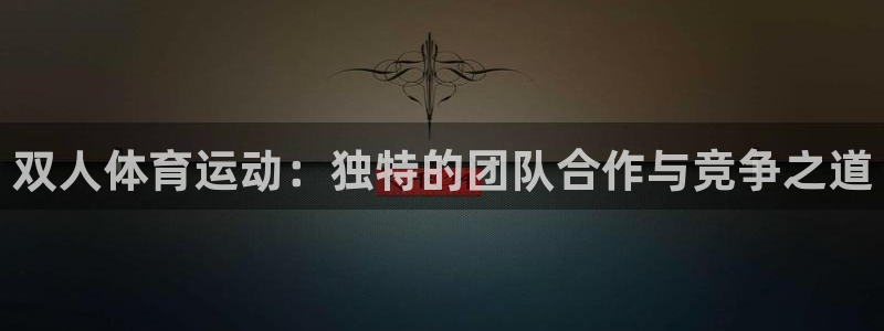 球王会体育：双人体育运动：独特的团队合作与竞争之道